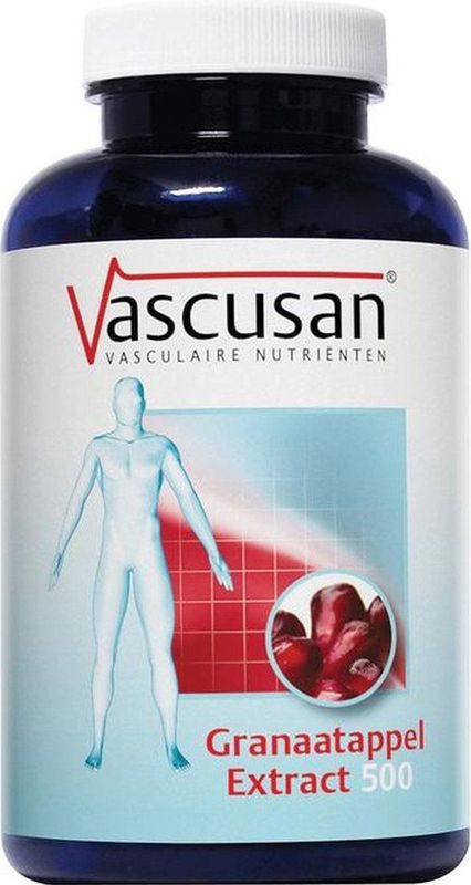 Vascusan Granaatappel extract 500 60 tabletten