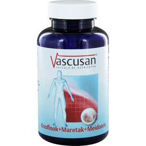 Vascusan Knoflook maretak meidoorn 240 capsules