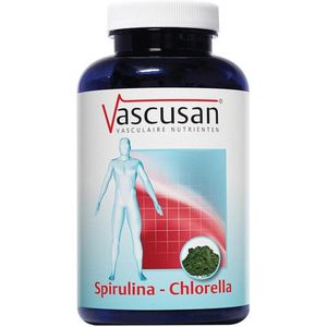 Vascusan Spirulina chlorella 500 tabletten