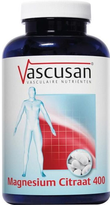 Vascusan Magnesium Citraat 400 Tabletten 200st