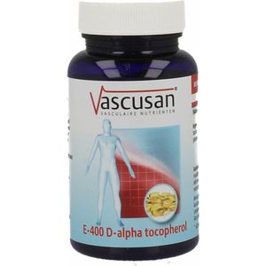 Vascusan E-400 Alpha tocopherol 120 softgels