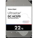 WD Ultrastar DC HC570 0F48155 - 22 TB 3,5 inch SATA 6 Gbit/s (22 TB, 3.5"", CMR), Harde schijf