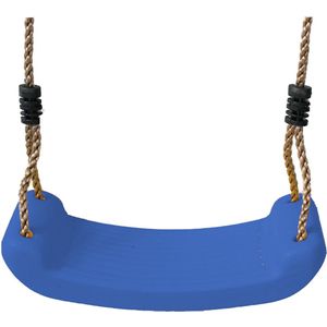 Swing King schommelzitje kunststof 43cm - blauw