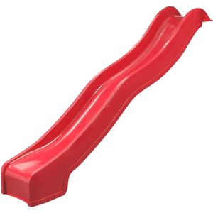 Swing King glijbaan  3 meter - rood