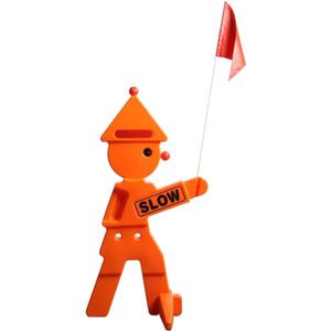 Swing King verkeersmaatje Clown 95cm - met vlag