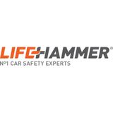 Lifehammer - Veiligheidshamer - Oranje - Gehard Staal - Inclusief Houder