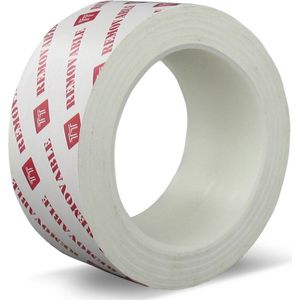 Klustape - Technotape - Removable - Wit - 50mm x 30mtr - Afname Per 6 Stuk