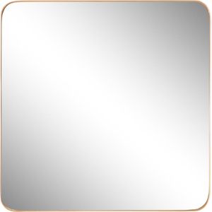 Spiegel - Rond - Zwart - Glas