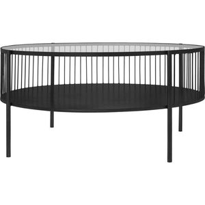 Salontafel Riverdale Rocco Zwart 80 cm