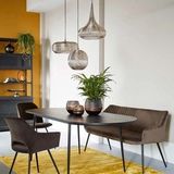 Hanglamp Ysa 36cm zilver