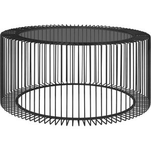 Salontafel Rocco 82cm zwart
