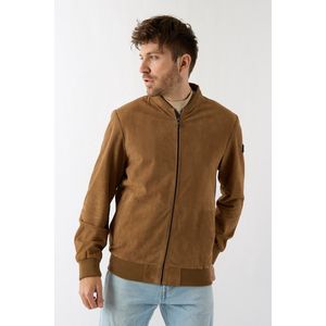 Varcity Suède Lumber Jacket