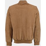 Donders 1860 Lederen jack Bruin Varcity Suède Lumber Jacket 52439.3/310