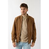 Donders 1860 Lederen jack Bruin Varcity Suède Lumber Jacket 52439.3/310