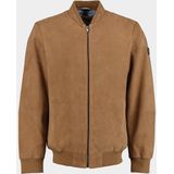 Donders 1860 Lederen jack Bruin Varcity Suède Lumber Jacket 52439.3/310