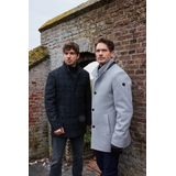 Donders - Wooddown Wool Coat - Wollen Jack - Grijs