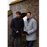 Donders - Wooddown Wool Coat - Wollen Jack - Grijs