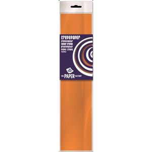 10 vel crepe papier oranje 100511