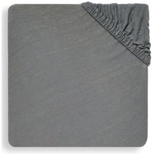 Jollein - Hoeslaken - Storm Grey - Jersey - 100% Katoen