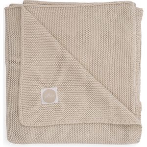 Jollein Deken Wieg Basic Knit Nougat Wiegdekentje Baby