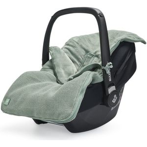 Voetenzak Jollein Groep 0+ 3/5 Punts Basic Knit Forest Green
