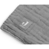 Jollein Wrinkled Cotton Storm Grey 75 x 100 cm Wiegdeken 523-511-66009