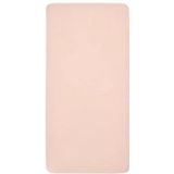 Jollein - Baby Hoeslaken Boxmatras Jersey (Pale Pink) - Katoen - 2 Stuks - Hoeslaken Box - 75x95cm