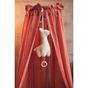 Jollein - Baby Sluier Vintage (Rosewood) - Katoen - Polyester - Baby Sluier, Hemeltje - 155cm