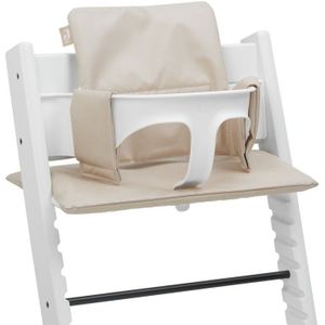 Jollein Stoelverkleiner Meegroei Nougat Voor Kinderstoel Gecoat Polyester