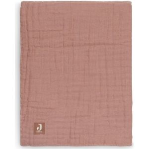 Jollein Baby Deken Wieg 75x100cm Wrinkled - Rosewood