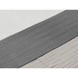 Jollein Bettlaken Wrinkled Cotton Storm Grey 120x150cm