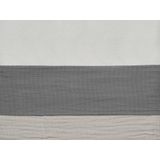 Jollein Bettlaken Wrinkled Cotton Storm Grey 120x150cm