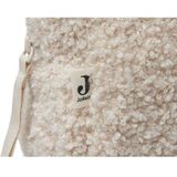 Jollein - Etui (Boucle - Naturel) - 100% Polyester - Luieretui, Baby Toilettas - 21x14cm