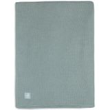 Jollein - Wiegdeken Basic Knit - Groen - Gebreid/Fleece
