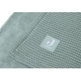 Jollein - Wiegdeken Basic Knit - Groen - Gebreid/Fleece