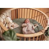 Jollein Baby Deken Wieg Basic Knit Nougat/Fleece