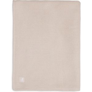 Jollein Basic Knit Pale Pink / Fleece 100 x 150 cm Ledikantdeken 517-522-65310