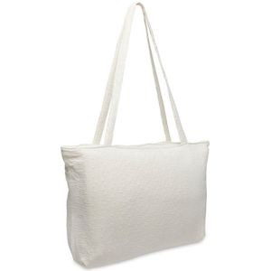 Jollein - Shopper (Embroidery - Ivory) - Katoen - Luiertas, Verzorgingstas - 45x34cm