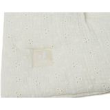Jollein - Boxkleed Embroidery (Ivory) - Katoen - Speelkleed Baby - 75x95cm