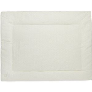 Jollein - Boxkleed Embroidery (Ivory) - Katoen - Speelkleed Baby - 75x95cm