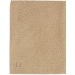 Jollein - Basic Knit Deken - Biscuit - Fleece - 100x150cm