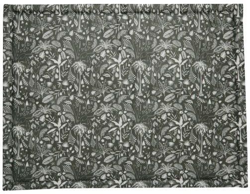Jollein - Boxdek (Leaf Green) - Botanical Collectie - Polyester - Speelkleed Baby, Boxkleed - 75x95cm