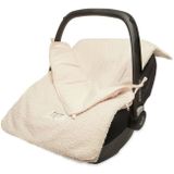 Gruppe 0+ 3/5 Punkt Boucle Fußsack - Natural