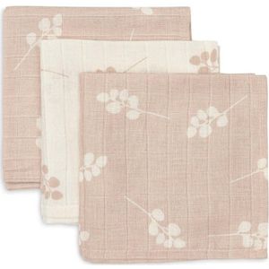 Jollein 537-848-67042 Twig chiffon luiers 31 x 31 cm, 3 stuks, roze/wit