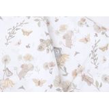 Jollein - Dekbedovertrek met sloop 100x140cm - Dekbed Ledikant, Dekbedovertrek Baby - Dreamy Mouse