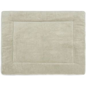 Jollein - Boxkleed 75x95cm - Speelkleed Baby - Basic Knit - Olive Green