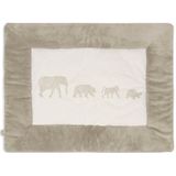 Jollein - Boxkleed 75x95cm - Speelkleed Baby - Animals - Olive Green