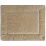 Jollein - Boxkleed 75x95cm - Speelkleed Baby - Soft Waves - Olive Green