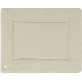 Jollein - Boxkleed 75x95cm - Speelkleed Baby - Soft Waves - Olive Green