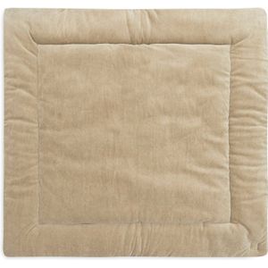 Jollein - Boxkleed 100x100cm - Speelkleed Baby - Soft Waves - Olive Green